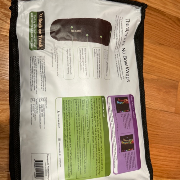 Back on Track Therapeutic No Bow Wraps (size 12”) - Picture 3 of 3